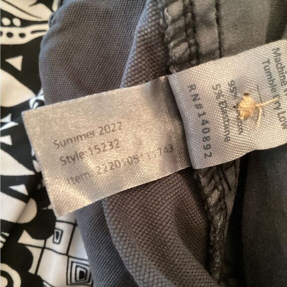 MARINE LAYER MENS XL GREY SATURDAY SHORTS CANVAS POCKETS 5" INSEAM PULL ON WAIST - Picture 8 of 8